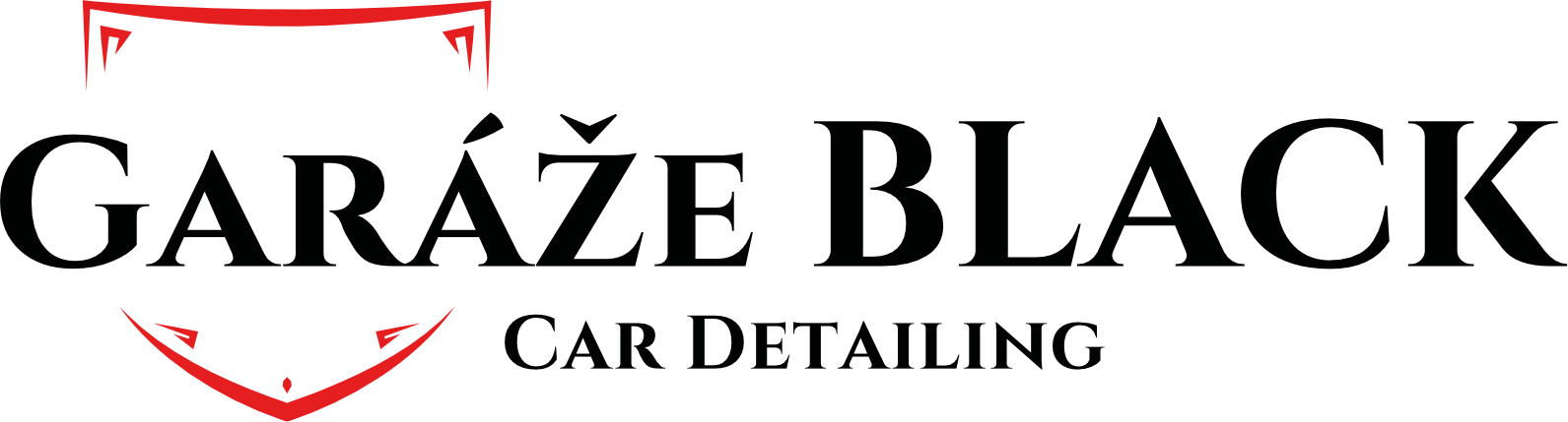 Garáže black Logo